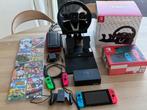Nintendo Switch met games en toebehoren, Switch 2019 Upgrade, Met games, Met 2 controllers, Ophalen of Verzenden