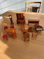 Houten poppenhuis, Verzamelen, Ophalen of Verzenden, Zo goed als nieuw