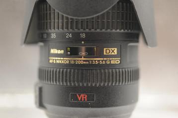 Nikon AF-S 18-200 1:3,5-5,6 G LED DX VR beschikbaar voor biedingen