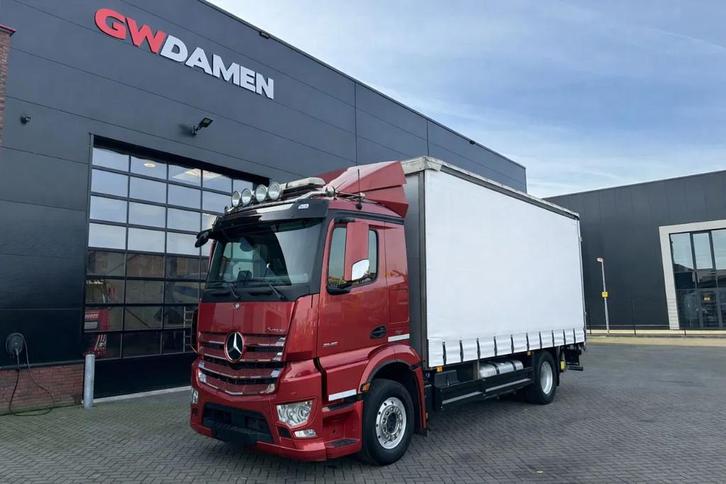 Mercedes-Benz Antos 2146 Edscha,Schiebeplane,RetarderEuro 6,, Auto's, Vrachtwagens, ABS, Achteruitrijcamera, Adaptive Cruise Control