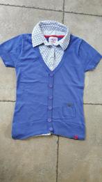 Merk JBC : hartjes gilet & bloes mt 170, Kinderen en Baby's, Kinderkleding | Maat 170, Ophalen, Gebruikt, Meisje, Trui of Vest