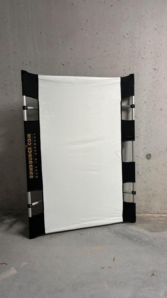 Sunbounce wit/ zilver 125x90cm, Audio, Tv en Foto, Fotografie | Professionele apparatuur, Zo goed als nieuw, Ophalen of Verzenden