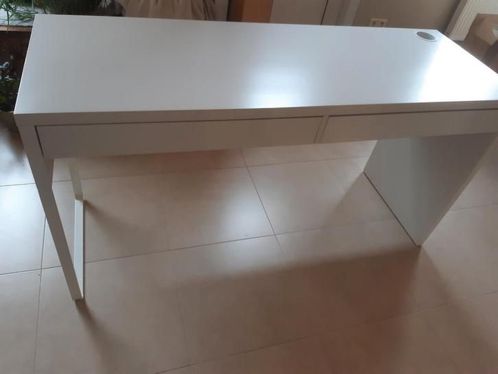 bureau  ikea micke   wit, Maison & Meubles, Bureaux, Bureau, Enlèvement