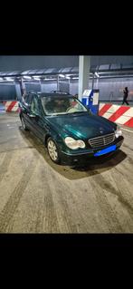 Mercedes C-klasse C220 CDI bj2006 euro 4, Autos, Cuir, Achat, Beige, Boîte manuelle