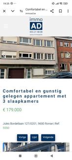 3 slaapkamerappartement te koop, Immo