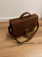 Echte lederen laptoptas, Enlèvement, Comme neuf