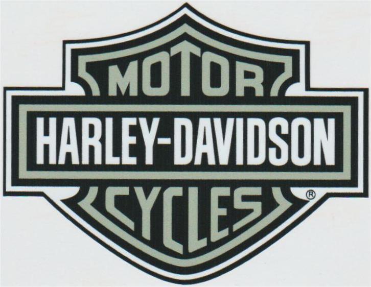 Harley Davidson schild sticker #7, Motoren, Accessoires | Stickers, Verzenden