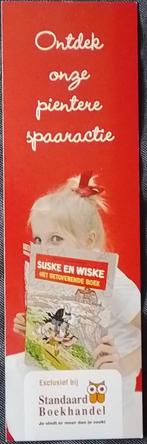 Standaard Boekhandel - Suske & Wiske Boekenlegger, Verzamelen, Ophalen of Verzenden, Nieuw, Reclame