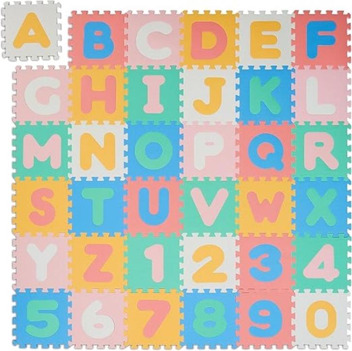 ABC puzzelmat | babymaat | speelkled | Nieuw, Kinderen en Baby's, Speelgoed | Speelkleden, Nieuw, Verzenden