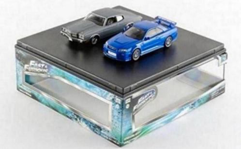 Fast & Furious 1970 CHEVELLE & 2002 NISSAN SKYLINE model-set, Hobby en Vrije tijd, Modelauto's | 1:43, Nieuw, Ophalen of Verzenden