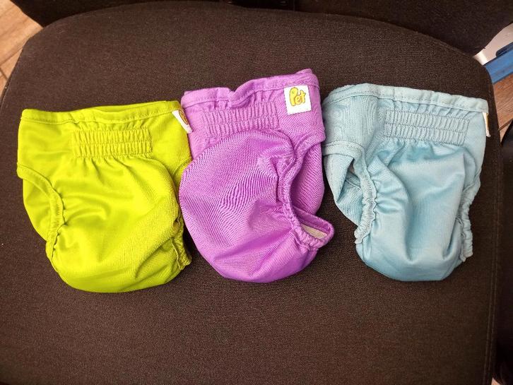 Lot de 3 Couches réutilisables pour petit animaux (taille S), Dieren en Toebehoren, Hondenkleding, Gebruikt, Ophalen