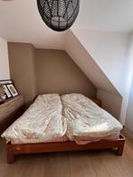 Auping Bed, 210 cm, Brun, Enlèvement, Utilisé