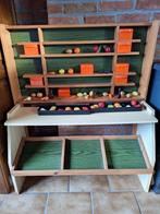 Speelgoed winkeltje met groenten en fruit, Kinderen en Baby's, Speelgoed | Houten speelgoed, Ophalen, Gebruikt, Meubelstuk of Keukentje