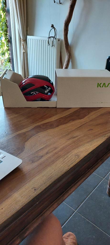 Fietshelm KASK Elemento, Fietsen en Brommers, Fietsaccessoires | Fietshelmen, Nieuw, Heer of Dame, M, Ophalen of Verzenden