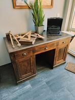 houten bureau, Ophalen