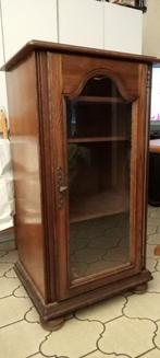 MEUBLE EN CHÊNE POUR CHAÎNE HIFI, Ophalen, Met deur(en), Eikenhout, 50 tot 100 cm