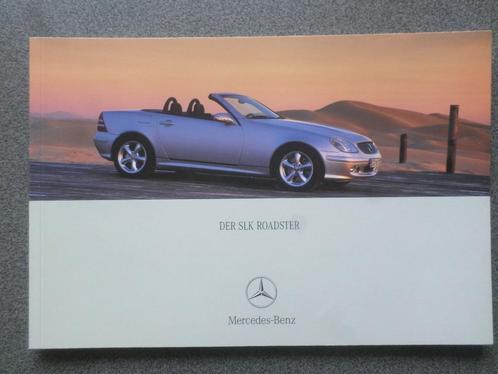 Mercedes SLK 04-2000 Brochure, Boeken, Auto's | Folders en Tijdschriften, Mercedes, Verzenden