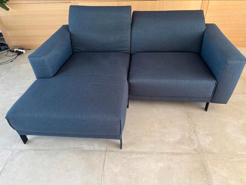Zetel longchair en 1,5 zit behandeld met Protexx, Huis en Inrichting, Zetels | Zetels en Chaises Longues, Gebruikt, Tweepersoons