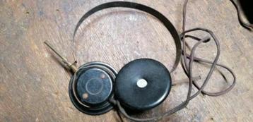 WW2 UFH Duitse militaire oortelefoon beschikbaar voor biedingen