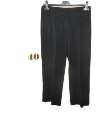 (31) -pantalon femme t.40 noir - yessica - beschikbaar voor biedingen