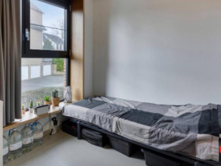 GRATIS eenpersoons bed, Huis en Inrichting, Slaapkamer | Bedden, Gebruikt, Eenpersoons, 90 cm, Overige maten, Metaal, Blauw, Ophalen