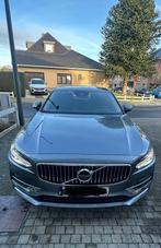 Volvo S90 2.0 D4 Inscription 2019- 121.500 km contrôle t.ok, Autos, Volvo, Cuir, Argent ou Gris, Achat, Euro 6