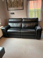 Salon en cuir 3 + 2 places, Huis en Inrichting, Zetels | Zetels, Ophalen, Nobucco, Leer, Zo goed als nieuw