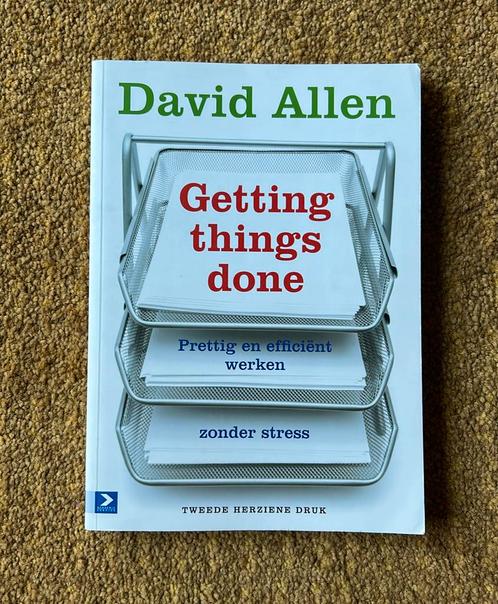 Getting things done - David Allen, Boeken, Advies, Hulp en Training, Nieuw, Ophalen