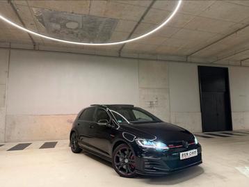 VW GOLF GTI 7.5/PANO/HARMANKARDON/LANE/ACC/GARANTIE beschikbaar voor biedingen