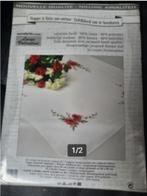 Kit compleet - voorgetekend tafeldoek (3), Ophalen of Verzenden, Nieuw, Handborduren, Borduurpakket
