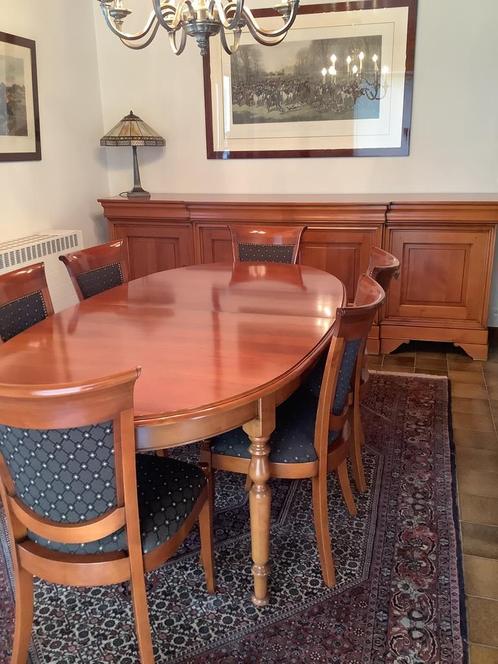 Tafel kerselaar 2mx1,10 *Gereserveerd*, Huis en Inrichting, Tafels | Eettafels, Zo goed als nieuw, Ophalen
