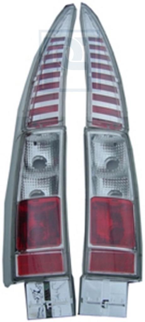Volvo achterlicht chroom set 4pcs Links en rechts passend 85, Auto-onderdelen, Verlichting, Volvo, Nieuw, Ophalen of Verzenden