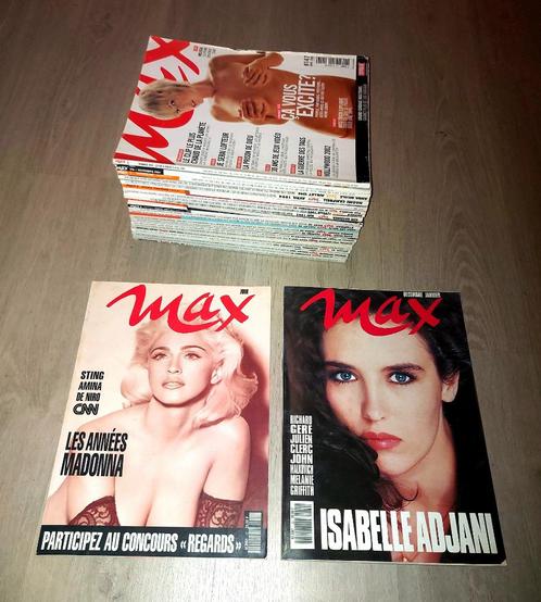 MAX - Pak van 24 tijdschriften (FR), Boeken, Kunst en Cultuur | Fotografie en Design, Zo goed als nieuw, Fotografie algemeen, Ophalen of Verzenden