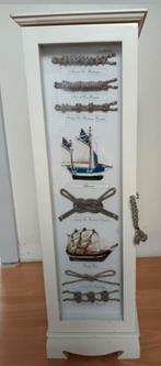 Kastje met boten en scheepstouwen, Collections, Marine, Utilisé, Enlèvement ou Envoi