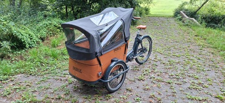 Babboe Curve Mountain 500 Wh, Fietsen en Brommers, Fietsen | Bakfietsen, Zo goed als nieuw, Overige merken, 4 kinderen of meer