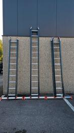 Te koop aluminium schuifladders, Doe-het-zelf en Bouw, Ladders en Trappen, Ophalen of Verzenden, Nieuw, Ladder, 4 meter of meer