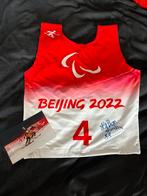 Maillot jeux paralympiques de Pékin 2022 dédicacé, Sports & Fitness, Basket, Comme neuf