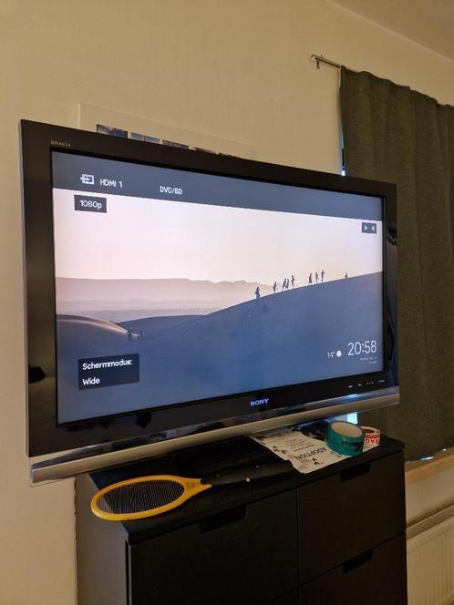 ZEER grote tv SONY met afstandsbediening, Audio, Tv en Foto, Televisies, Gebruikt, Samsung, Ophalen