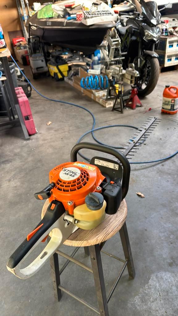 Taille haie stihl, Tuin en Terras, Heggenscharen, Benzine, Ophalen of Verzenden