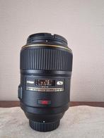 nikon af-s 105mm f/2.8g if-ed vr, Ophalen of Verzenden, Zo goed als nieuw
