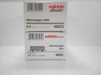 Marklin Jahreswagens 2005 2011 46022 48161, Wisselstroom, Ophalen of Verzenden, Märklin, Nieuw