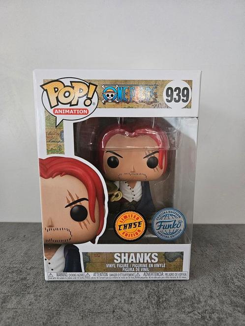Funko Shanks 939 one piece chase, Verzamelen, Poppetjes en Figuurtjes, Zo goed als nieuw, Ophalen of Verzenden