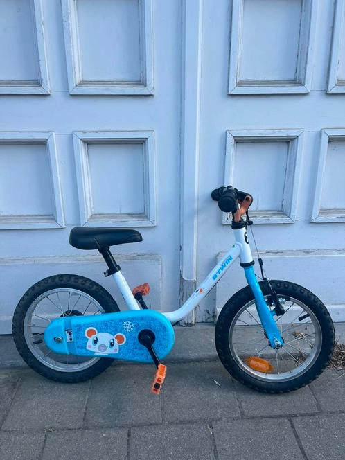 Decathlon kinderfiets 14inch. Perfecte staat., Fietsen en Brommers, Fietsen | Kinderfietsjes, Minder dan 16 inch, Zijwieltjes
