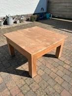 Teakhouten salontafel, Huis en Inrichting, Tafels | Salontafels, Ophalen, 50 tot 100 cm, 50 tot 100 cm, Zo goed als nieuw