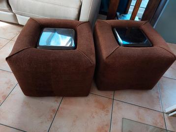 Design Cinna (Ligne Roset) nachttafeltjes N29 jaren '70 beschikbaar voor biedingen