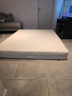 Foam mattress, white, 160x200, Ophalen of Verzenden, Zo goed als nieuw
