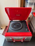 Radio tourne-disque vintage Coca-Cola – style rétro, TV, Hi-fi & Vidéo, Tourne-disques, Enlèvement, Comme neuf, Tourne-disque