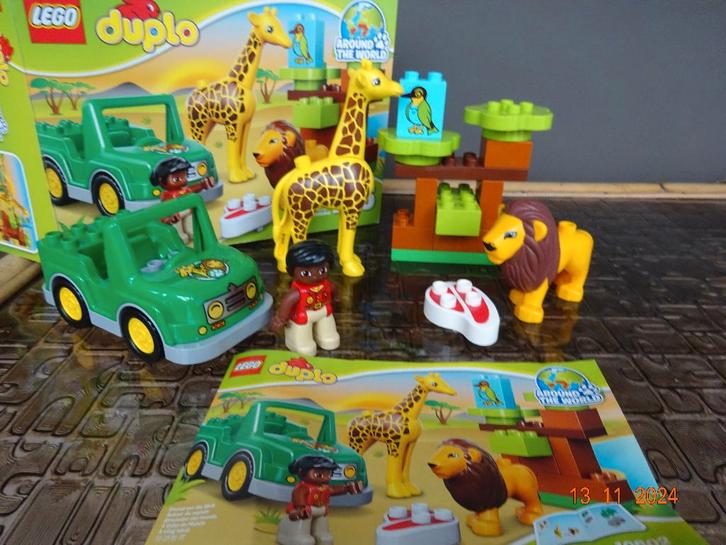 LEGO DUPLO Savanne - 10802*VOLLEDIG*PRIMA STAAT*, Enfants & Bébés, Jouets | Duplo & Lego, Duplo, Ensemble complet, Enlèvement ou Envoi