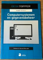 DESKTOPPER - Computersystemen en gegevensbeheer, 2e graad, Ophalen of Verzenden, Zo goed als nieuw