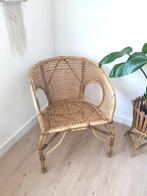 Vintage rotan stoel, Huis en Inrichting, Ophalen